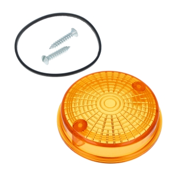 SET Blinkerkappe, Lichtaustritt hinten (orange), Simson S50, S51, SR50, SR80